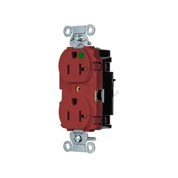 Hubbell Receptacle, 1 hp, 125V AC, NEMA 5-20R - 8300STR