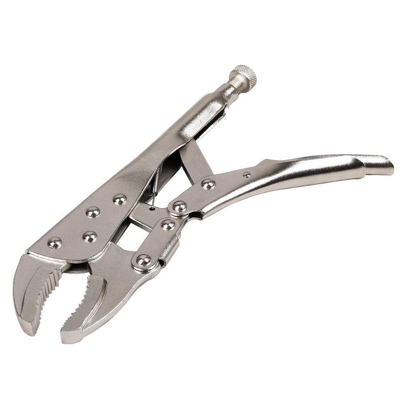 KING 10 in. Curved Jaw Locking Pliers - 0060-0