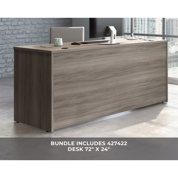 Officeworks By Sauder Affirm 72 X 24 Shel 2 Drwr Pd Ste He A2 - 431500