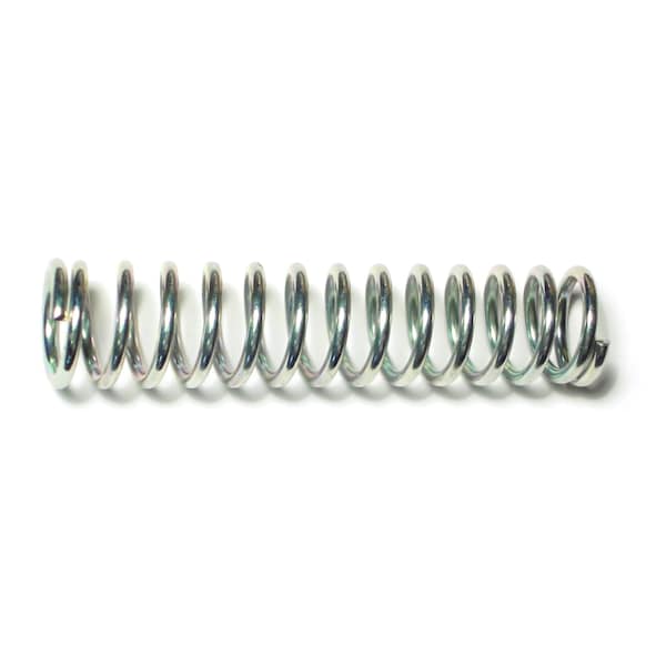 Midwest Fastener 1" x .126" x 4-7/16" Steel Compression Springs 6PK - 18640