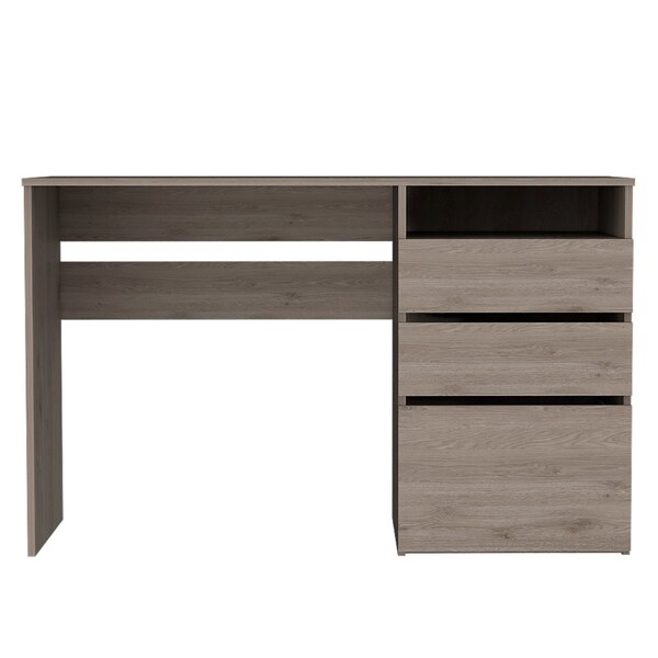 Tuhome 17.1 in. D X 29.5 in. H, 47.4 in. W X Laminate, Light Gray - ELZ5693
