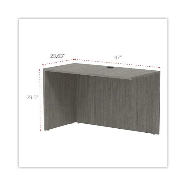 Alera Returns, 23.63" D X 29.5" H, 47.25" W X Gray - ALEVA354824GY