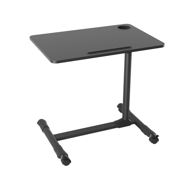 Promounts Desk, 17.3 in D X 31.1 in H, 25.6 in W X Wood, Black - PDAM002-B