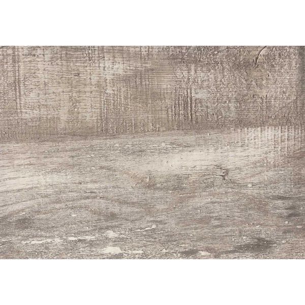Homeroots 29.75 in. Taupe Particle Board & Black Metal Computer Desk - 333549