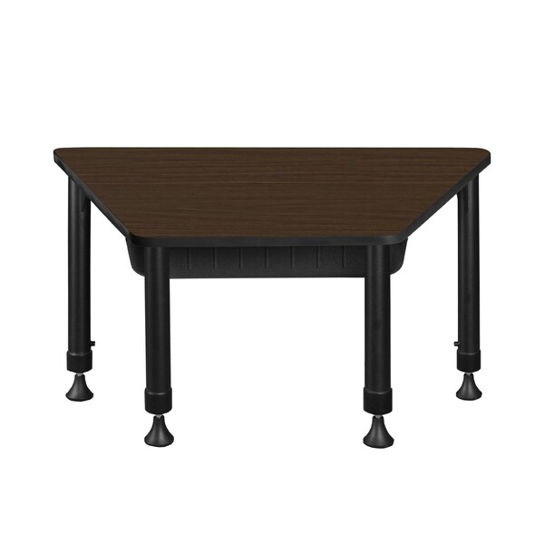 Regency Adjustable Height Kids Learning School Desk W/ Book Storage, 36 in W X Metal, Plastic, Laminate - TSDBX362319NW