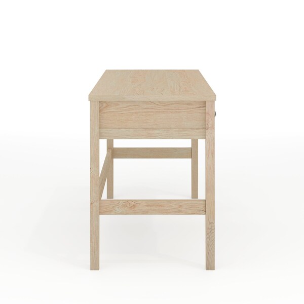 Martha Stewart 21.75 in H, 47.25 in W X Engineered Wood, Steel, Light Natural Frame/Antique Bronze Hardware - NAN-PS-23512-LNT-BZ-MS