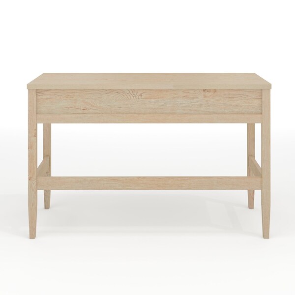 Martha Stewart 21.75 in H, 47.25 in W X Engineered Wood, Steel, Light Natural Frame/Antique Bronze Hardware - NAN-PS-23512-LNT-BZ-MS