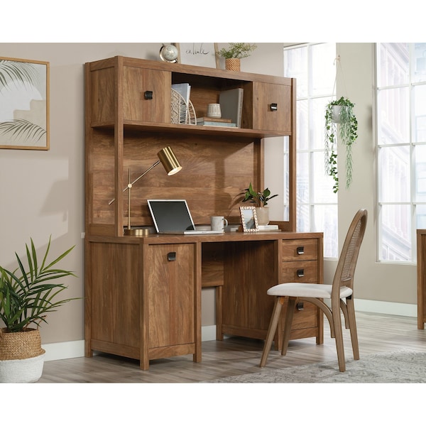 Sauder 24.016 in D X 71.969 in H, 60 in W X Engineered wood - 443700