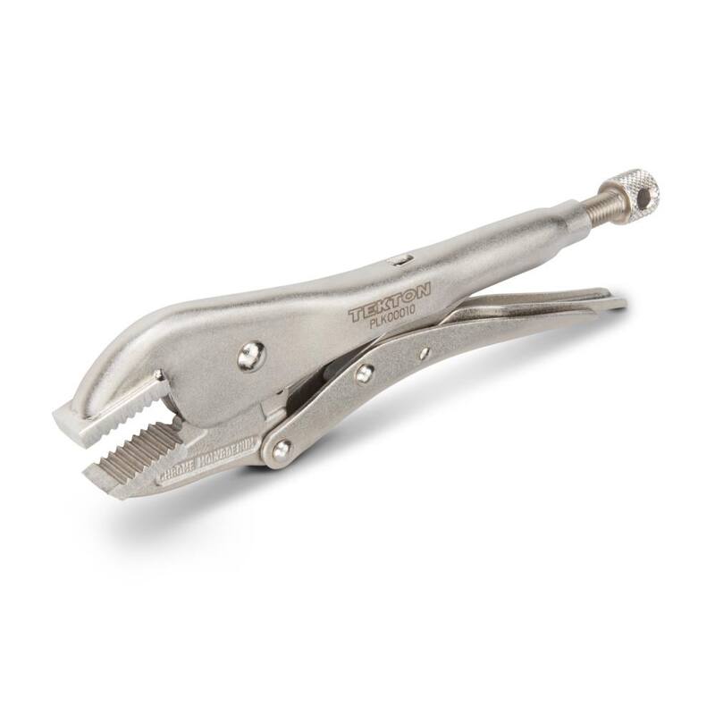 TEKTON 10 in. Straight Jaw Locking Pliers - PLK00010