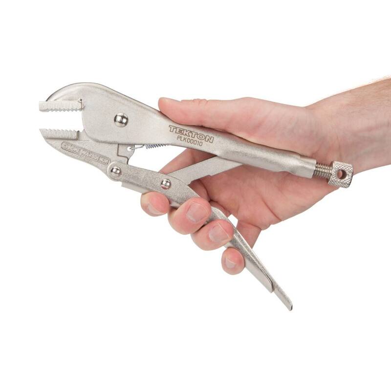 TEKTON 10 in. Straight Jaw Locking Pliers - PLK00010