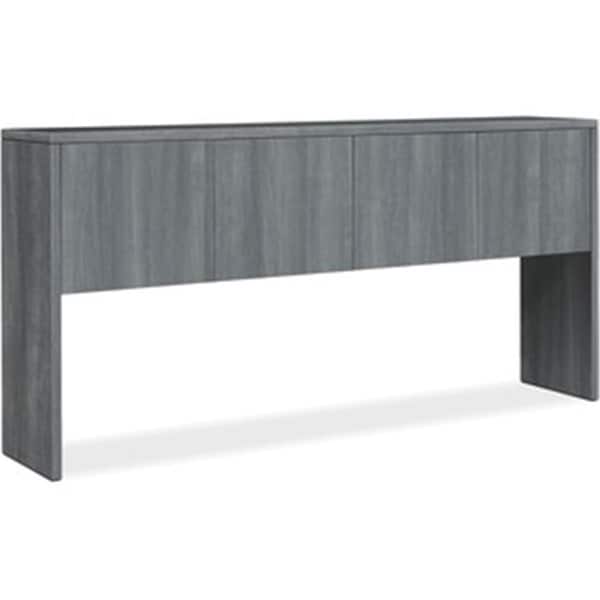 Juki Furniture 78 x 14.6 x 37.1 in. 10500 Series Sterling Ash Laminate Desking Hutch - JU3208948