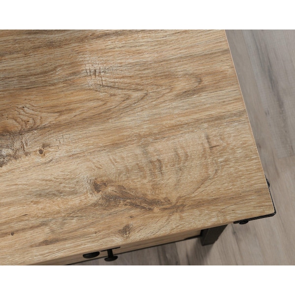Sauder 57.32 in D X 29.53 in H, 59.84 in W X Engineered wood, Metal - 425908