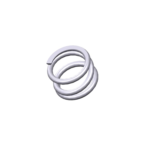 Approved Vendor Compression Spring, O=1.000, L= .66, W= .120 R - G909972627