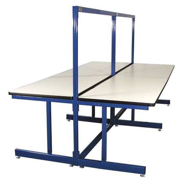 Proline Double Add On, 60" x 30", ESD, Dk Blue, 60" D X 30" W X ESD Laminate, Blue - B6030DAESD-L16-SW837-BLT