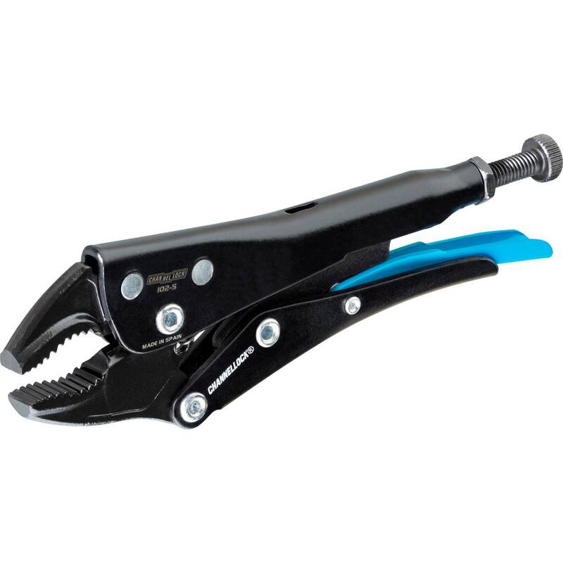 Channellock 5 in. Locking Pliers, Curved Jaw - 102-5