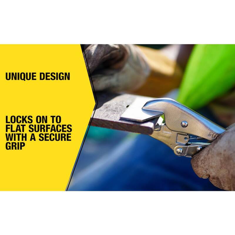 Southwire 8 in. Locking Sheet Metal Clamping Pliers - 781629