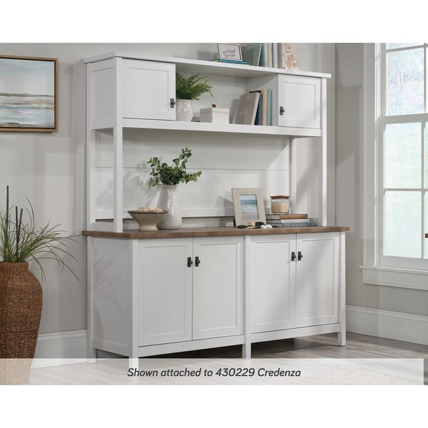 Sauder 14.57 in D X 39.13 in H, 65.12 in W X Engineered wood - 430231