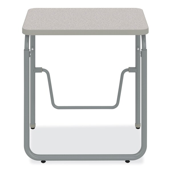 Safco Desks, 19.75" D X 29"; 43" H, 27.75" W X Pebble Gray - 1223GR