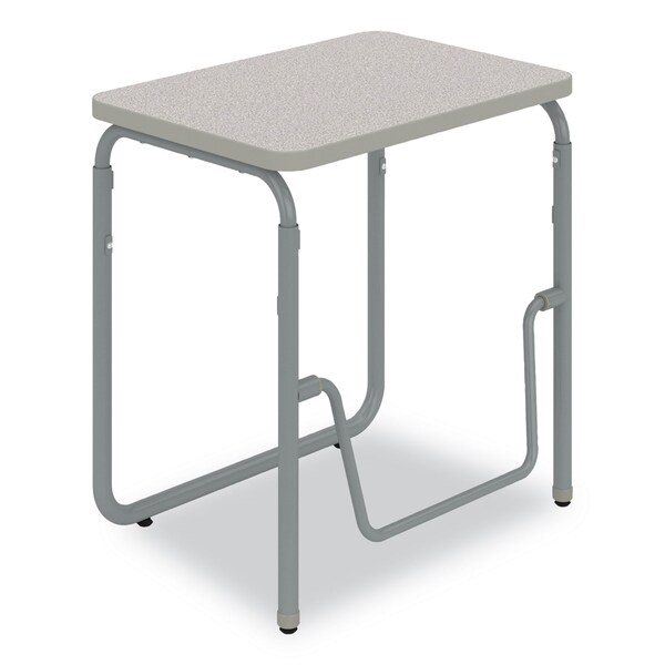 Safco Desks, 19.75" D X 29"; 43" H, 27.75" W X Pebble Gray - 1223GR