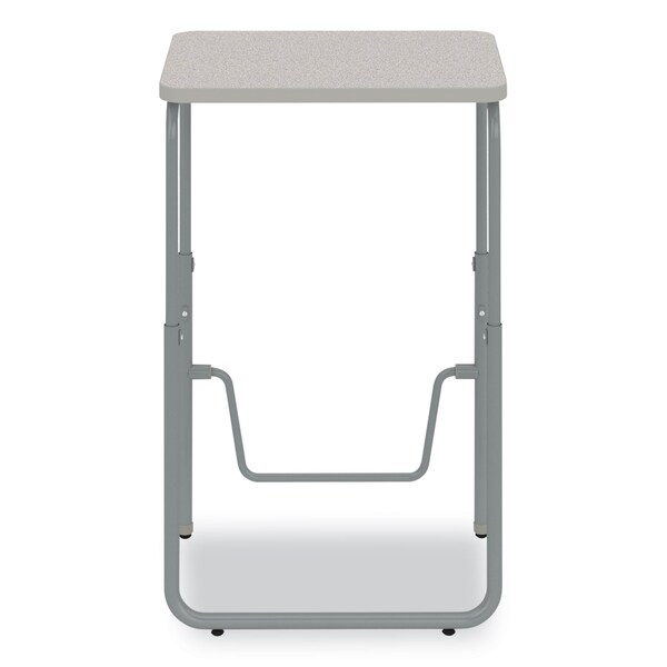 Safco Desks, 19.75" D X 29"; 43" H, 27.75" W X Pebble Gray - 1223GR