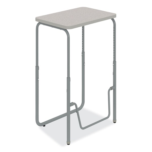 Safco Desks, 19.75" D X 29"; 43" H, 27.75" W X Pebble Gray - 1223GR
