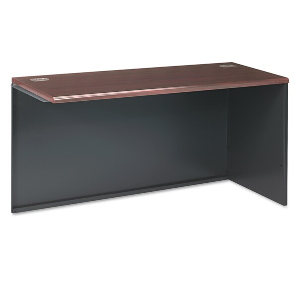 Hon Return Shell Returns, 24 in D X 29-1/2 in H, 60" W X Mahogany/Charcoal - H38945R.N.S