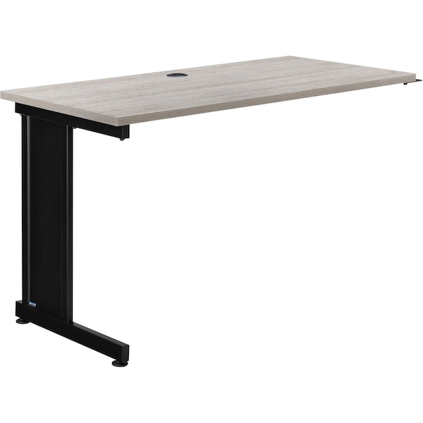 Interion By Global Industrial Desk, 24 in D X 30 in H, 48 in W X Laminate Top; Steel Frame - 812234RGY