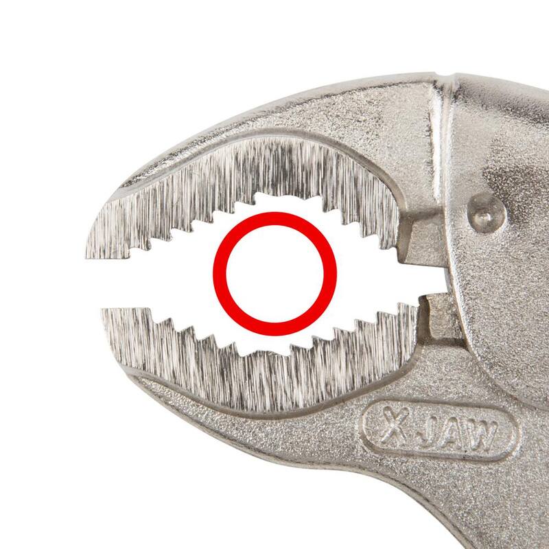 TEKTON 7 in. Indexing Round Jaw Locking Pliers - PLK20007