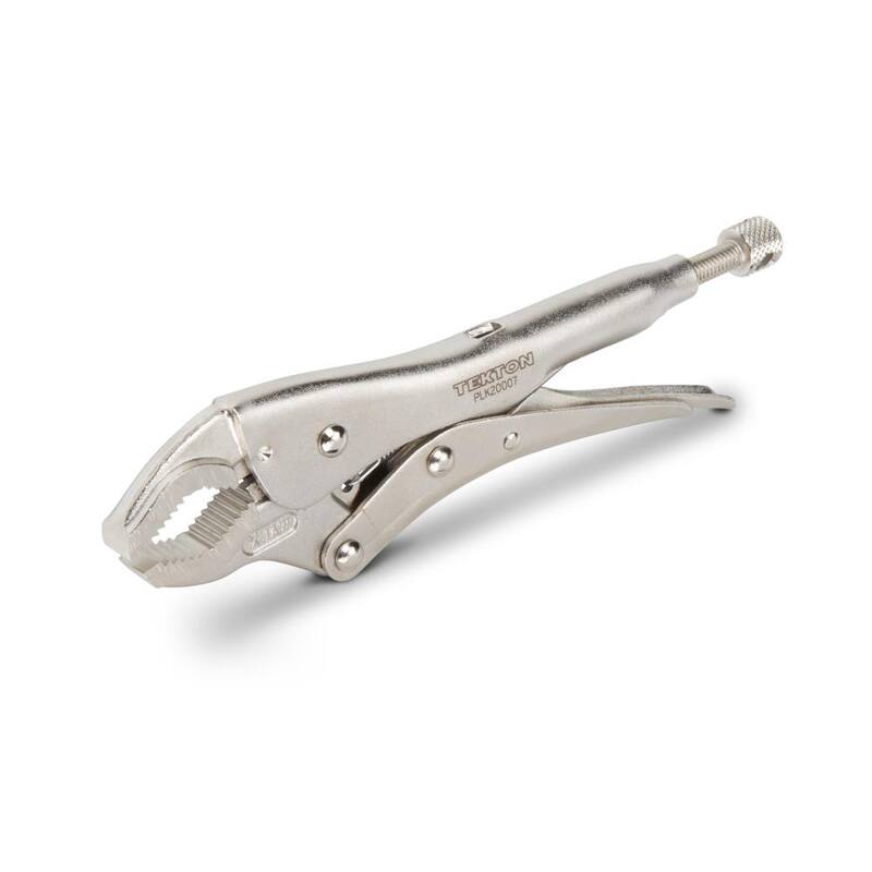 TEKTON 7 in. Indexing Round Jaw Locking Pliers - PLK20007