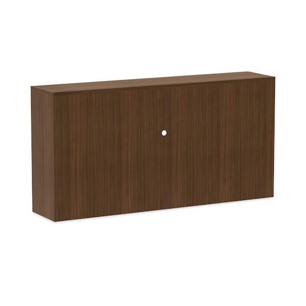 Alera Alera Valencia Series Hutch, 3-Comp, 15 in D X 35.38" H, 70.63" W X Woodgrain Laminate - VA287215WA