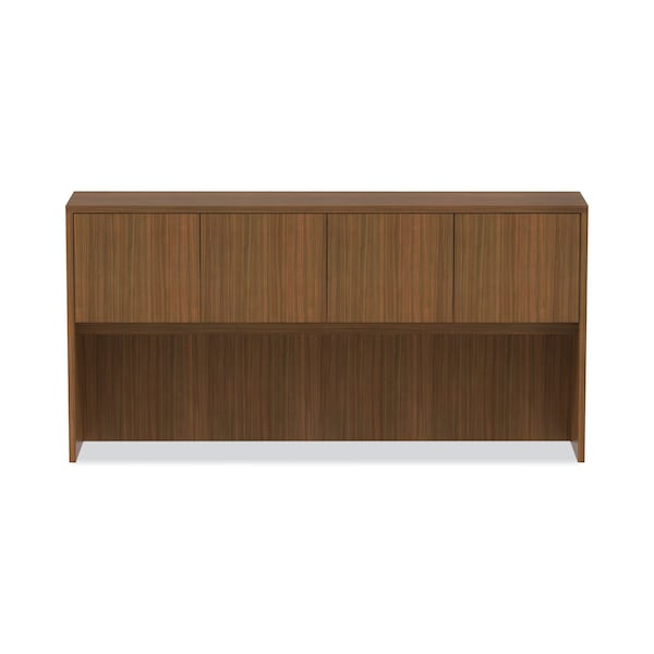 Alera Alera Valencia Series Hutch, 3-Comp, 15 in D X 35.38" H, 70.63" W X Woodgrain Laminate - VA287215WA