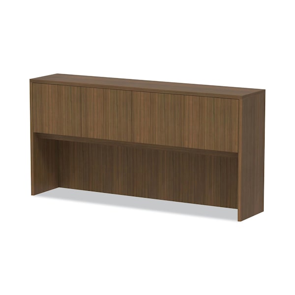 Alera Alera Valencia Series Hutch, 3-Comp, 15 in D X 35.38" H, 70.63" W X Woodgrain Laminate - VA287215WA