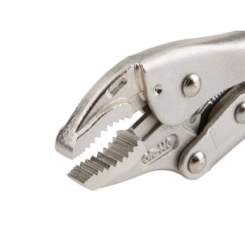 TEKTON 5 in. Curved Jaw Locking Pliers - PLK10005