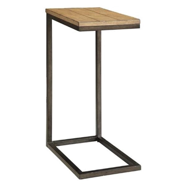 Guest Room Aggie Computer Tray Table Harvest Oak & Aged Iron - 10 x 16 x 26 in. - GU2549222