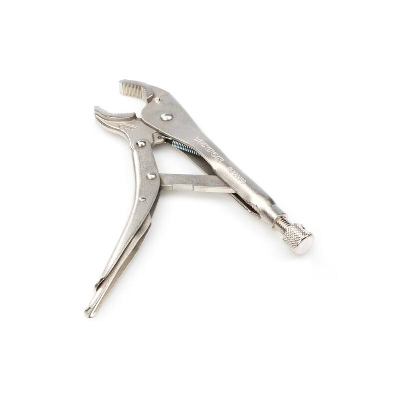 TEKTON 7 in. to 10 in. Indexing Round Jaw Locking Pliers Set (2-Piece) - PLK90201