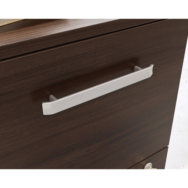 Officeworks By Sauder 35.394 in D X 29.291 in H, 71.102 in W X Engineered wood - 431532