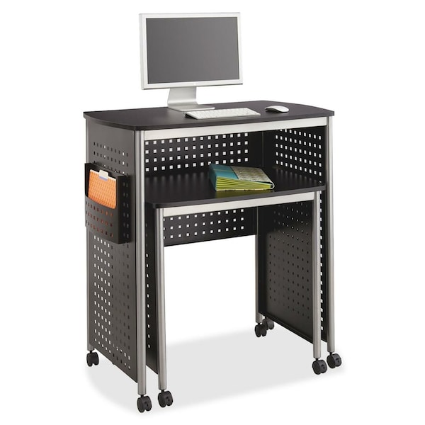 Safco Computer Desk Computer Desk, 22" D X 30-1/2" H, 32-1/2" W X - 1907BL