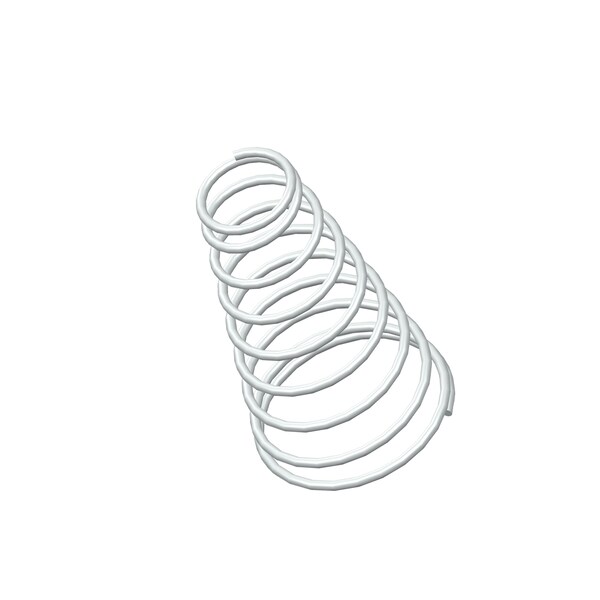 Approved Vendor Taper Spring, Lo= 0.25 , So= 0.125 , W= 0.012 - G909989755