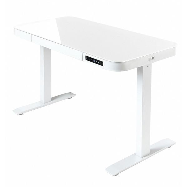 Airlift AIRLIFT Glass Electric Standing Desk, 48" - OFF65873