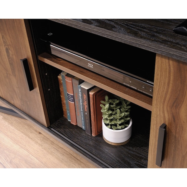 Sauder 17.99 in D X 24.21 in H, 53.98 in W X Engineered wood, Metal - 425302