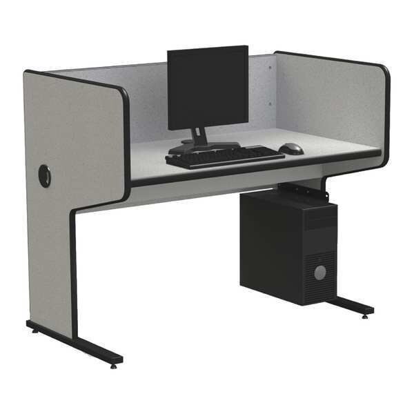 Greene Manufacturing Workstation Desk Laminate Computer Workstation, 30"Wx36"D, 30" D X 44" H, 36" W X Laminate MDF - CFC-3036.S