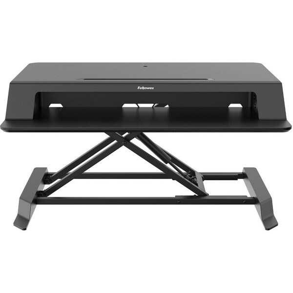 Fellowes EASILY TRANSITION FROM SITTING TO STANDING WITH GAS SPRING HEIGHT ADJUSTMENT. FL - 8215001