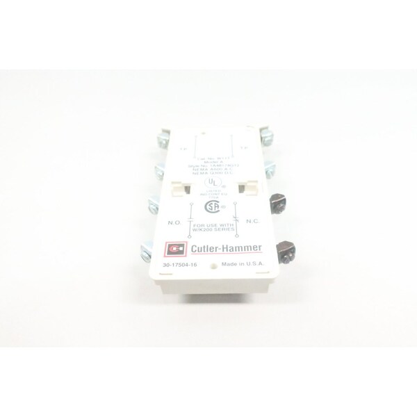 Eaton Cutler-Hammer Auxiliary Contact Kit Terminal And Contact Block - W11T