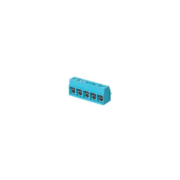 Cui Devices Fixed Terminal Blocks 2 24 Poles, Screw Type, Vertical, 5.0 Pitch, 22 12 (Awg), Terminal Block - TB002V-500-05BE