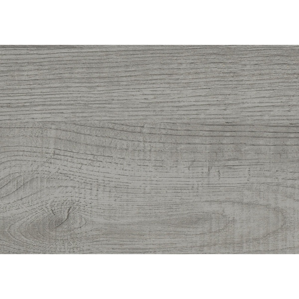 Homeroots 47.25 in. Grey MDF & Black Metal Corner Computer Desk - 333394
