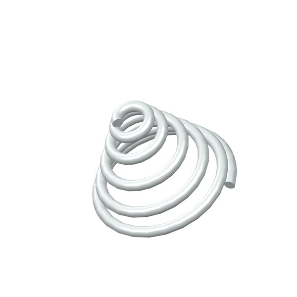 Approved Vendor Taper Spring, Lo= 0.48 , So= 0.187 , W= 0.035 - G609989673