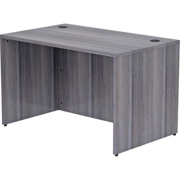 Lorell Weathered Charcoal Laminate Desking Charcol 29.5 x 48 x 30 in. - LLR69548
