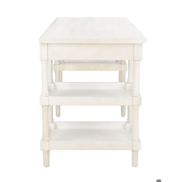 Safavieh Dixon Desk, White Washed - AMH1526A