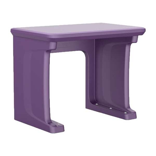 Cortech Freestanding Desk, 24 in D X 29 in H, 36 in W X Blue - 7607IG