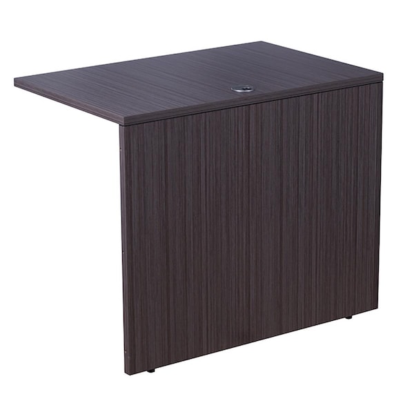 Norstar Desk Bridge, 42 W x 24 D x 29.5 H in. - Drift Wood - N197-DW